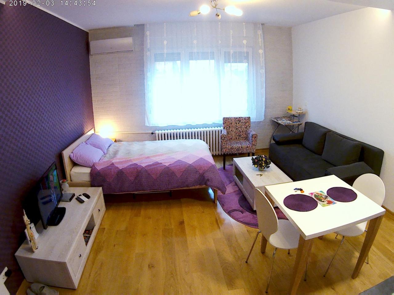 Sara - Modern Apartment In The City Center Novi Sad Bagian luar foto