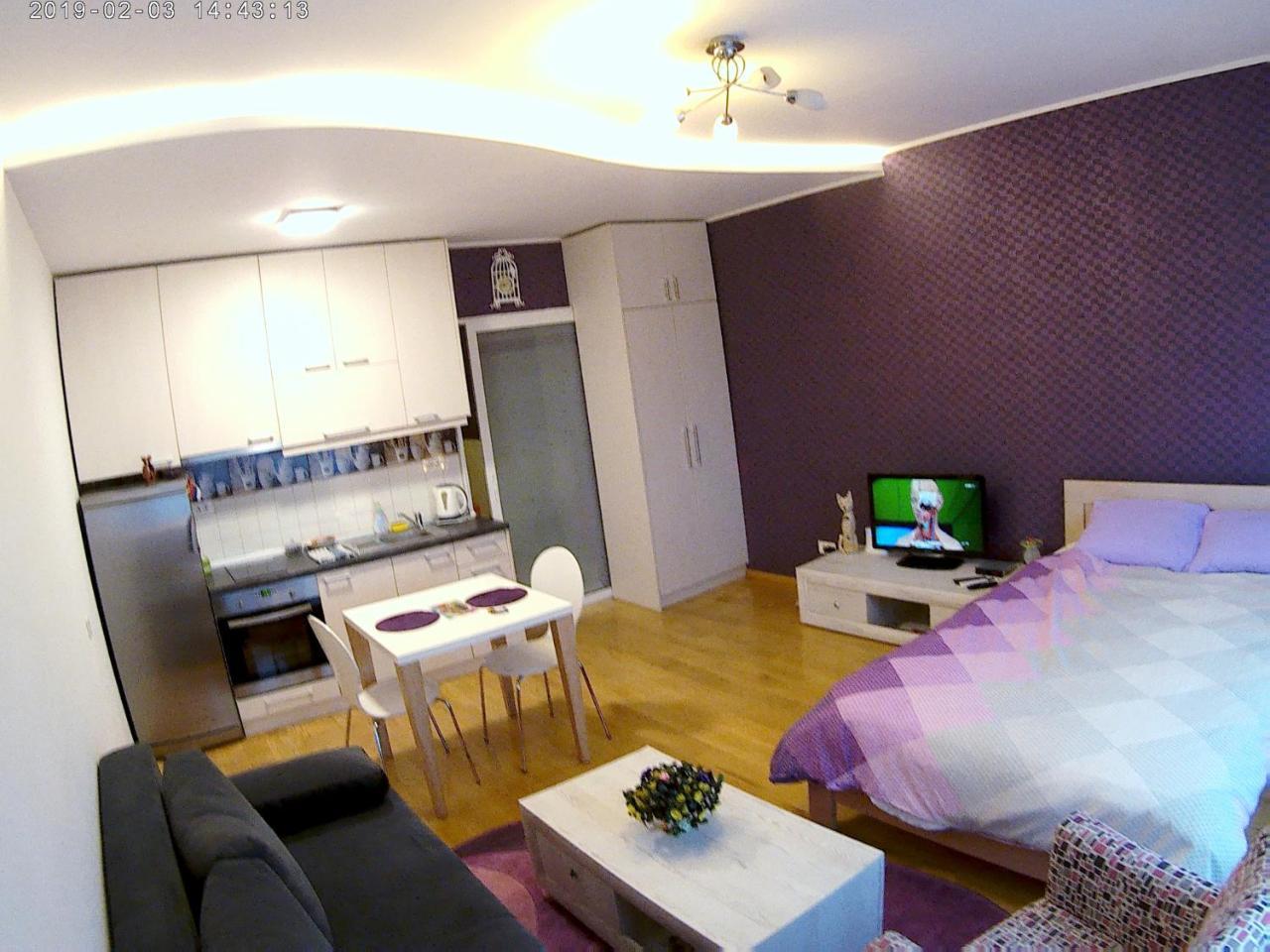 Sara - Modern Apartment In The City Center Novi Sad Bagian luar foto